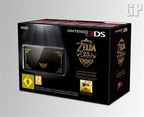 Uncover The Limited Edition Zelda 25th Anniversary 3ds 3ds