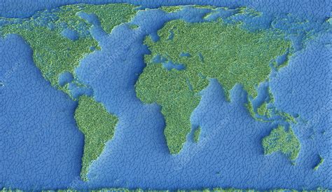 World Map Illustration Stock Image F0239287 Science Photo Library