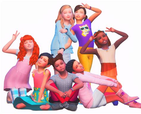 Best Sims 4 Babies And Kids Pose Packs All Free Fandomspot
