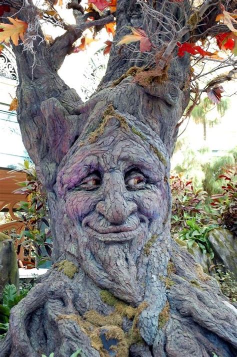 40 Exceptional Examples Of Tree Carving Art Bored Art Tree Faces