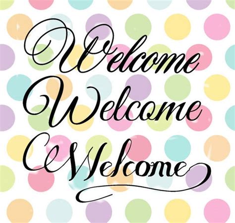 Welcome Cutting File 3 Different Fonts Svg Studio Eps Pdf Png