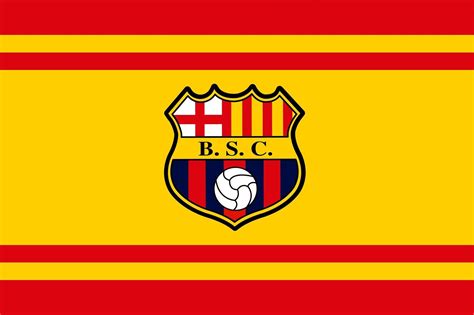 Bandera Oficial De Barcelona Sporting Club Fondos De Barcelona