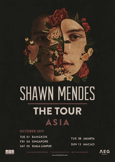 Shawn Mendes Announces Asia Tour Shows In Singapore Kuala Lumpur