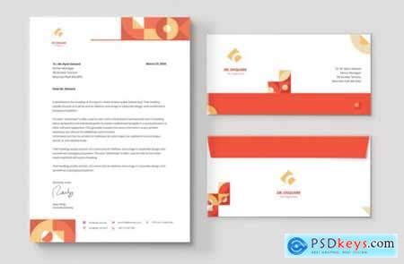 letterhead envelope stationery   photoshop vector stock image  torrent