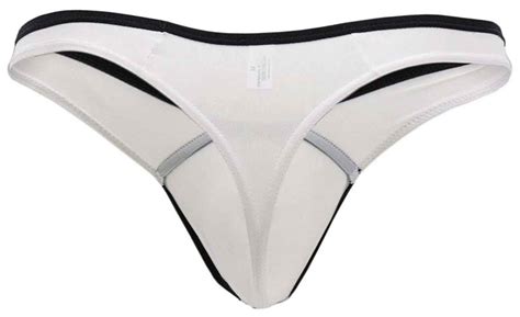Doreanse String Mens Underwear Male Thong Fine Enhancing Pouch Silky