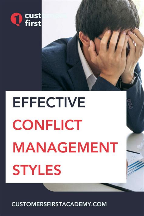top conflict management styles every service professional must know customersfirst academy