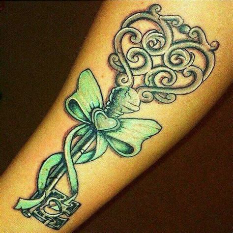 Pin By Ashley Correia On Forearm Tatto Girly Tattoos Key Tattoo