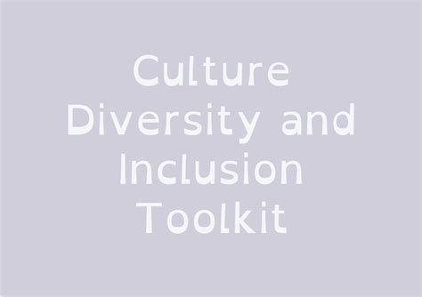 3 Full Toolkit For Culture Diversity And Inclusion Culture Catalyst