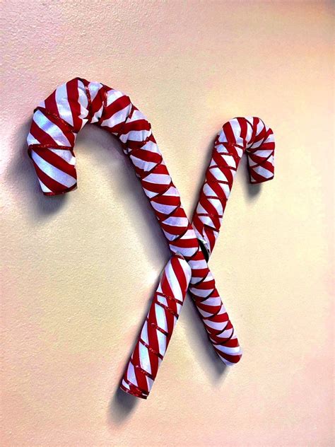 do it yourself awesome candy cane decoration cheap candy cane decorations diy wrapping paper
