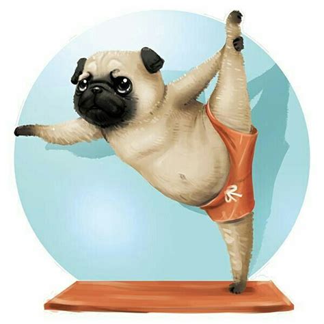 Im Doing Yoga This Weekend Pugpower