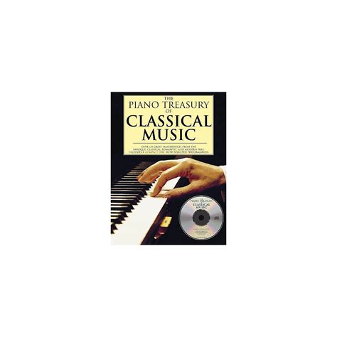 Music Sales The Piano Treasury Of Classical Music Music Sales America Series Softcover With Cd