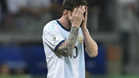 Conmebol Suspende Por 3 Meses A Lionel Messi El Argentino No Jugará