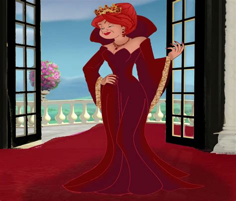 Anastasia Tremaine As The Red Queen Her Once Upon A Time Counterpart Disney Princess Fan Art