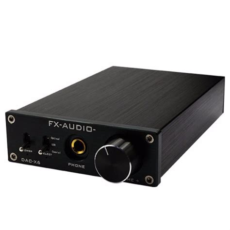 Fx Audio Dac X6 Hifi Amplifier Usb Fiber Coaxial Digital Audio Decoder