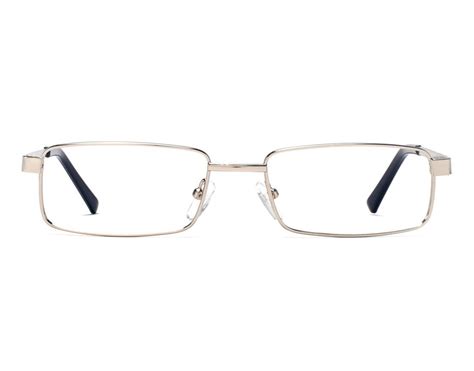 Style Color Silver Material Metal Shape Rectangular Frame Size Lens