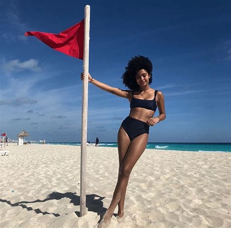 Yara Shahidi From Celebs On Vacation E News