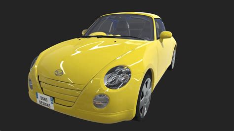 Daihatsu Copen Buy Royalty Free D Model By Dgns Guillaumedgns