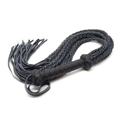 Aliexpress Buy Top Genuine Leather Whip Adult BDSM Fetish Sex