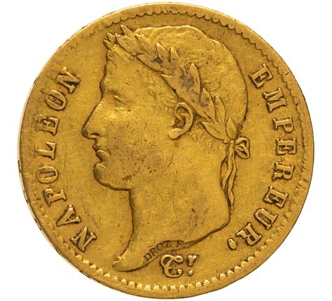Buy 1812 Gold Twenty French Franc Coin From Bullionbypost From 66020