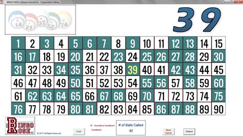 Bingo Caller Computer Assisted 75 Or 90 Ball Bingo Game Caller