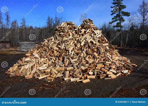 Split Firewood And Wheelbarrow By Old Shed Stock Image Cartoondealer