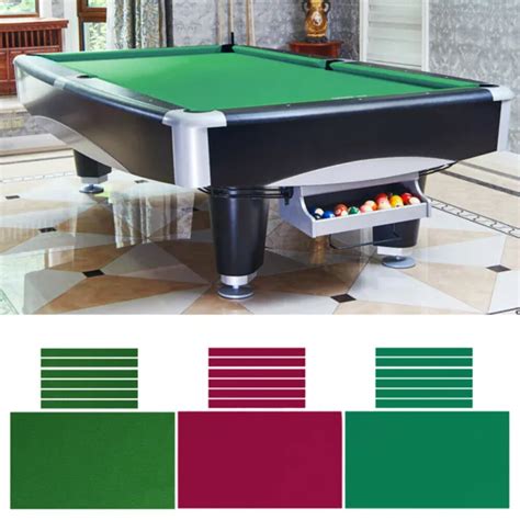 Pool Table Felt Worsted Wool Billiard Cloth W Pre Cut Rails For 789ft Table 2200 Picclick