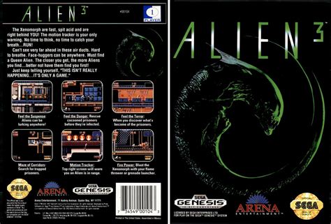 Alien 3 1992 1994 Game For Various Platforms Avpgalaxy