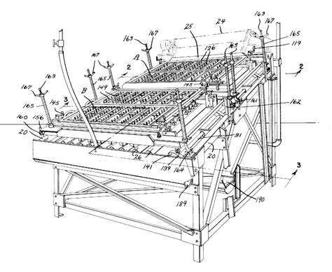 Lapeyre Automatic Shrimp Peeling Machine 1957 Patent Diagram Category