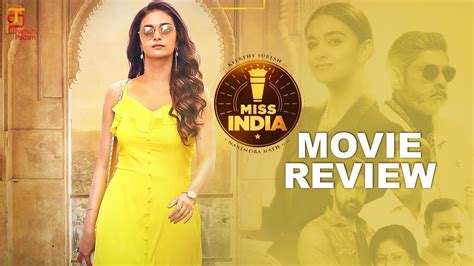 Miss India Tamil Movie Review Keerthy Suresh S Thaman Narendra