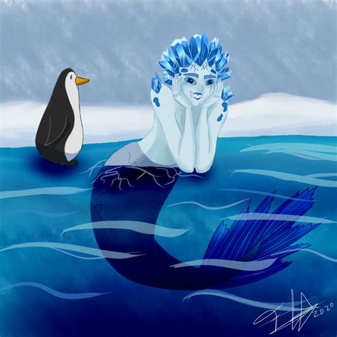 Ice Mermaid By Fpilarf On Deviantart