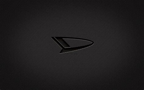Daihatsu Carbon Logo Grunge Art Carbon Background Creative