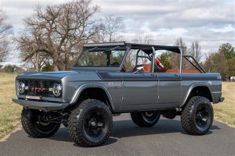 Coyote Powered 1969 Ford Bronco Four Door For Sale On Bat Auctions
