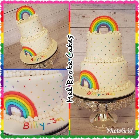 1st Birthday Rainbow Baby Cake Rainbow Baby Cake Baby Cake Rainbow Baby