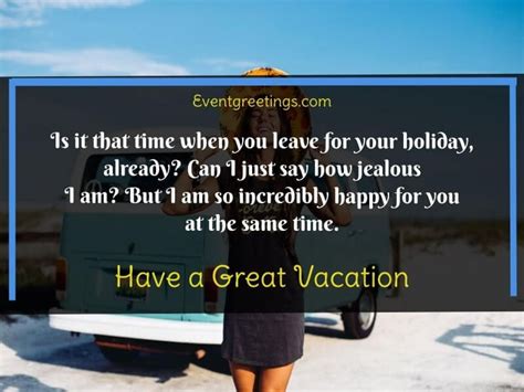 15 Enjoy Your Vacation Quotes And Messages Events Greetings
