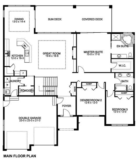 House Plans Without Basements
