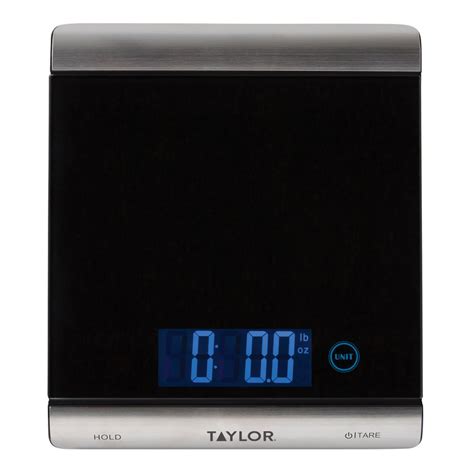 Taylor High Capacity 33lb Digital Kitchen Scale With Hold And Tare