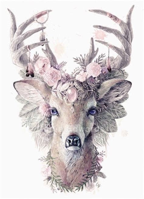 Spirit Animal Deer In 2020 Spirit Animal Art Spirit Animal Tattoo