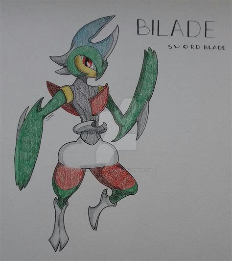 Bisharp And Gallade Fusion Bilade By Greenycharacter3717 On Deviantart