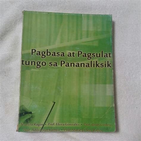 Pagbasa At Pagsulat Tungo Sa Pananaliksik Filipino Book Hobbies Toys