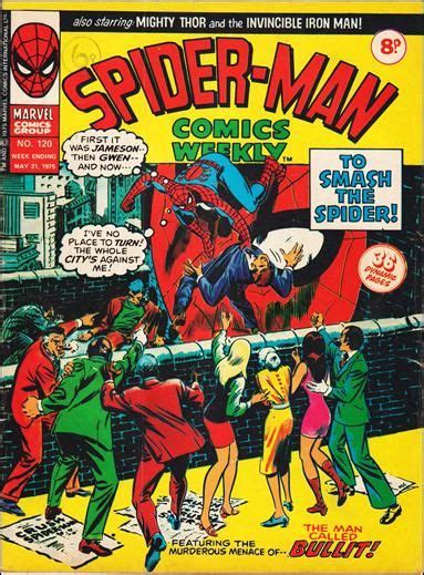 Spider Man Comics Weekly Vol 1 120 Spiderman Comic Comics Marvel