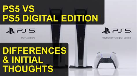Ps5 Reveal Ps5 Vs Ps5 Digital Edition Differences Explained