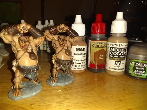 Need Some Help Painting Ogre Skin These Are The Flesh Paints That I