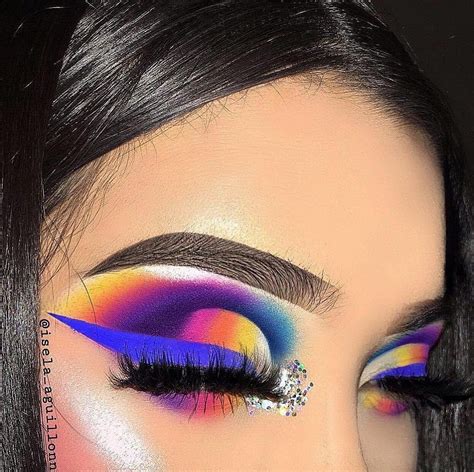 Colorful 🌈 Inspired By Hiiamgorilla ️ Look B Makeup Is Life Eye