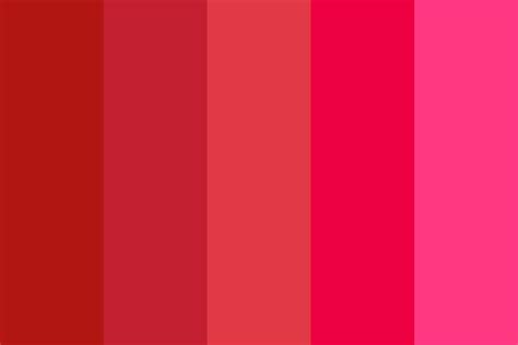 Reds X Pinks 1 Color Palette