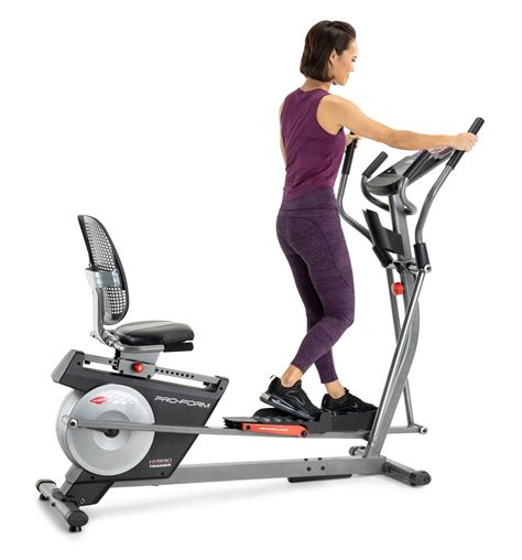Proform Hybrid Trainer 2 In 1 Elliptical And Recumbent Bike With 30 Day