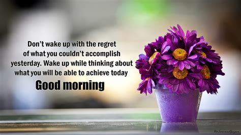 With a phrase repeating in my thoughts. Inspirational Good Morning Wishes - My Site