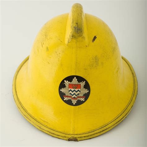 In 1974 The Iconic Yellow Helmet Was London Fire Brigade
