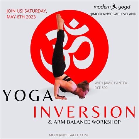 yoga inversion and arm balance workshop modern yoga