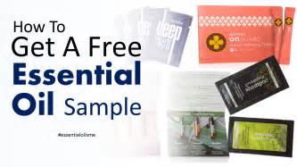 How To Get A Free Essential Oil Sample
