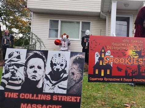 Cranford Halloween House Decorating Contest Winners Announced